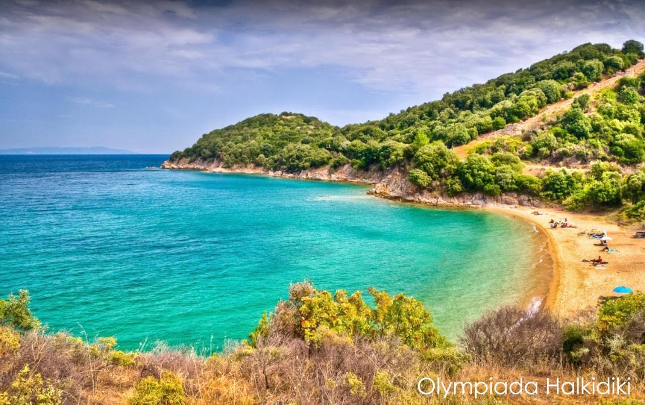 Mirini • Ancient Stagira Apts • Chalkidiki Olympiada Dış mekan fotoğraf